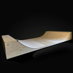 3' x 12' Mini Half Pipe Skateboard Ramp by Keen Ramps